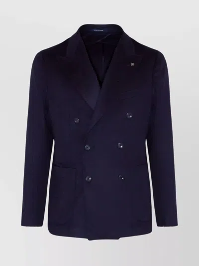 TAGLIATORE MEN'S JACKET WITH NOTCH LAPEL AND POCKETS