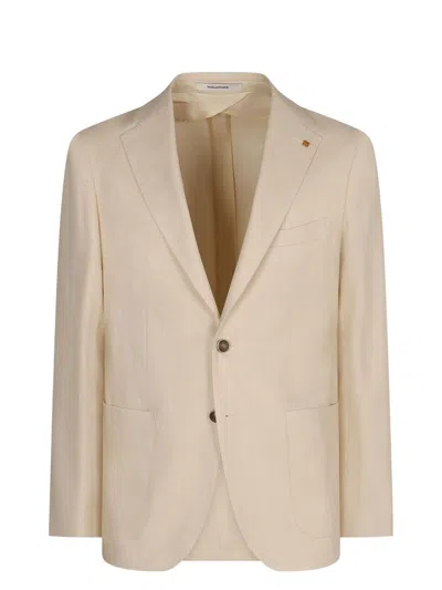 TAGLIATORE MEN'S LINEN JACKET