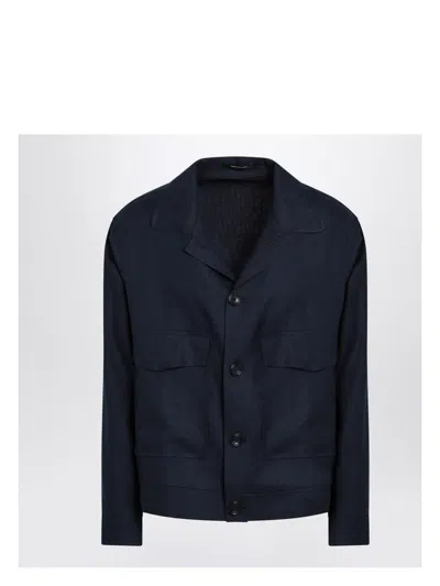 TAGLIATORE MEN'S LINEN JACKET