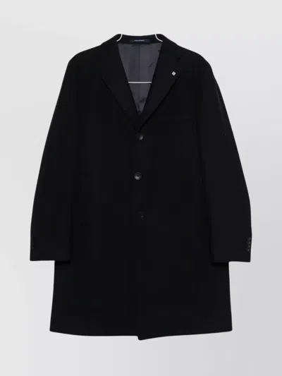 TAGLIATORE MEN'S LONG SLEEVE SINGLE BREASTED COAT