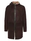 Tagliatore Coat In Brown