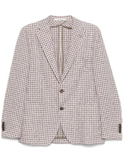 Tagliatore Men's Man Jacket In Brown
