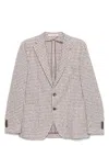 Tagliatore Men's Man Jacket In Brown