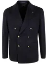 Tagliatore Men's Man Single Breast Jacket In Blue