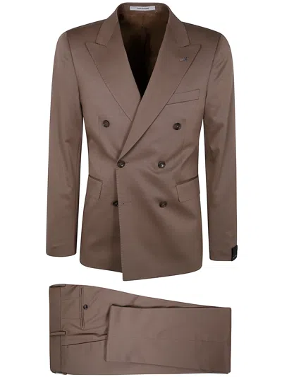 Tagliatore Men Man Trousers Suit In Green