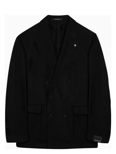 TAGLIATORE MEN'S NEW YORK WOOL DOUBLE-BREASTED JACKET