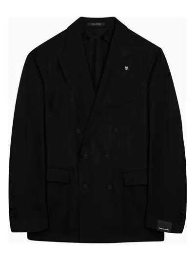 TAGLIATORE MEN'S NEW YORK WOOL DOUBLE-BREASTED JACKET