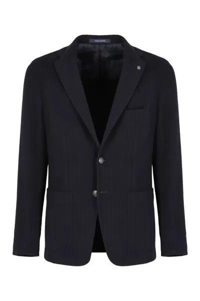 TAGLIATORE MEN'S SINGLE-BREASTED TWO-BUTTON JACKET