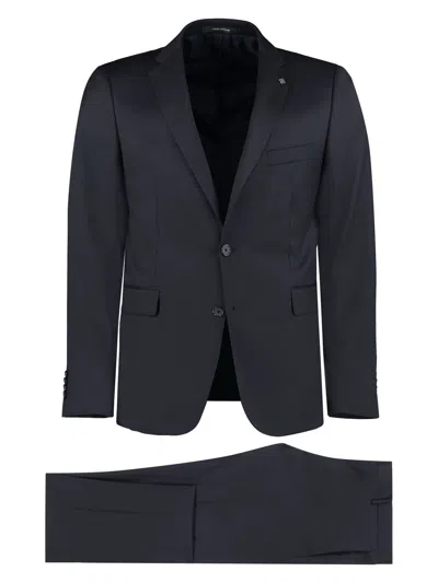 TAGLIATORE MEN'S SINGLE-BREASTED WOOL SUIT