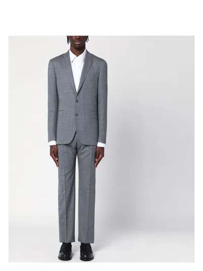 TAGLIATORE MEN'S SINGLE-BREASTED WOOL SUIT