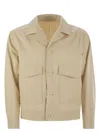 Tagliatore Men's Stretch Cotton Blend Jacket