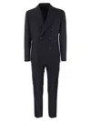 Tagliatore Men Suit In Wool And Cashmere In Blue