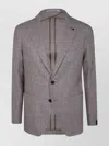Tagliatore Single Breasted Blazer Clothing In Neutral
