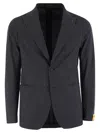 Tagliatore Men's Two-button Pinstripe Jacket In Blue