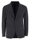 Tagliatore Men's Two-button Pinstripe Jacket In Blue