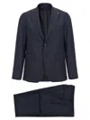 Tagliatore 'vesuvio' Single Breasted Suit With Notched Lapel