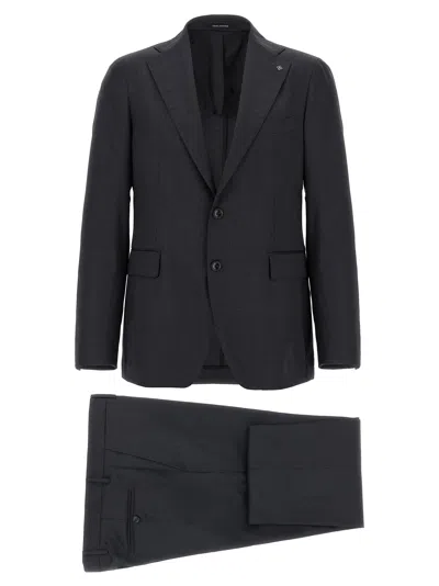 Tagliatore 'vesuvio' Dress In Black