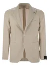 Tagliatore Men's Virgin Wool And Linen Jacket