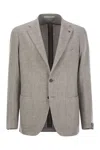 TAGLIATORE MEN'S VIRGIN WOOL BLEND JACKET