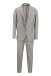 Tagliatore Virgin Wool Suit In Light Grey