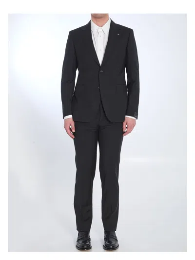 TAGLIATORE MEN'S VIRGIN WOOL TWO-PIECE SUIT