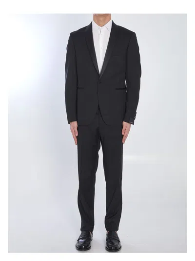 TAGLIATORE MEN'S VIRGIN WOOL TWO-PIECE SUIT