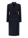 Tagliatore Tailored Double-breasted Coat Notched Lapels In Multi