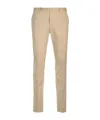 Tagliatore Mid-rise Tailored Trousers In Beige