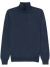 Tagliatore Miles Sweater In Blue