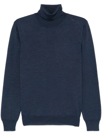 Tagliatore Miles Sweater In Blue