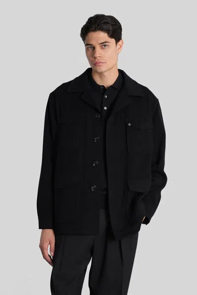 Tagliatore Milton Casual Jacket In Black