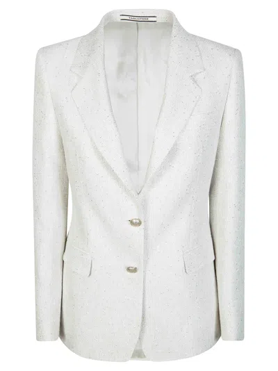 Tagliatore Mini Sequined Blazer For Women In White