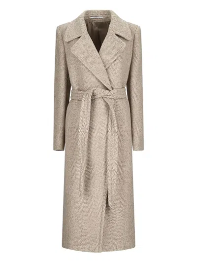 Tagliatore Molly Coat In Neutral