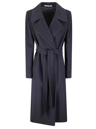 Tagliatore Molly Lined Coat In Black