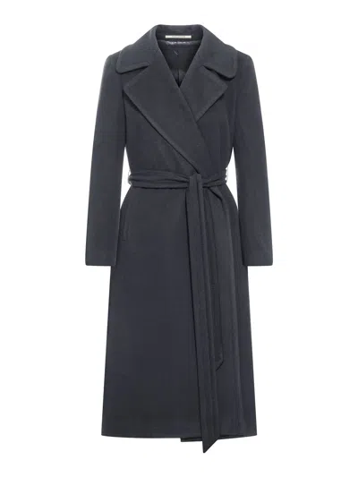 Tagliatore Molly Wool And Cashmere Coat In Gray