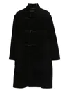Tagliatore Toggle-front Wool Coat In Multi