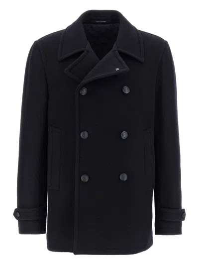 Tagliatore Monaco Lined Jacket In Black