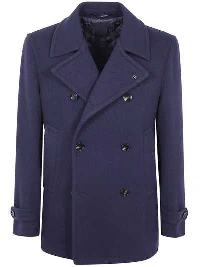 Tagliatore "monaco" Men`s Jacket Clothing In Blue