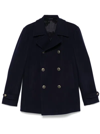 Tagliatore Monaco Peacoat In Blue