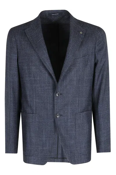 TAGLIATORE MONOPETTO LANA SETA CASHMERE GALLES