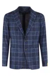 Tagliatore Check-pattern Single-breasted Blazer