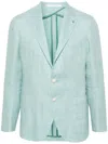 Tagliatore Light Blue Monte Carlo Jacket In Sky Blue