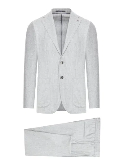 TAGLIATORE TAILORED WOOL SUIT