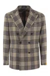 Tagliatore Checked Double-breasted Blazer