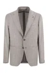 Tagliatore Men's Montecarlo - Linen And Cotton Jacket