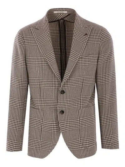 Tagliatore Montecarlo Blazer In Brown