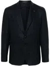 Tagliatore Men's Man Single Breast Jacket In 蓝色
