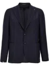 Shop Tagliatore Montecarlo Blazer In Blue