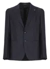 Tagliatore Classic Two-button Montecarlo Blazer In Blue