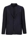 Tagliatore Classic Two-button Montecarlo Blazer In Blue